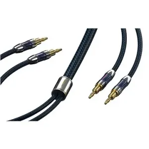 Vention Speaker Wire (Hi-Fi) with Dual Banana Plugs 1M Blue