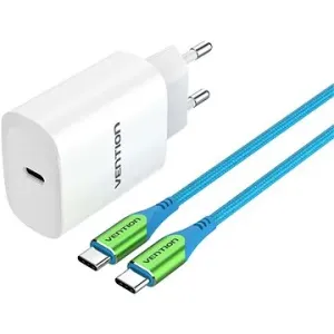 Vention & Alza Charging Kit (20W USB-C + Type-C PD Cable 1.5m) Collaboration Type