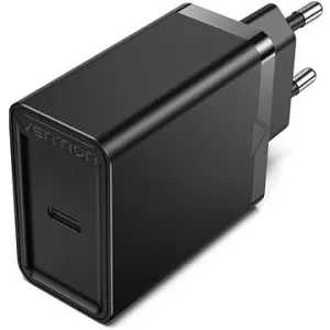 Vention 1-port USB-C Wall Charger (20W) Black