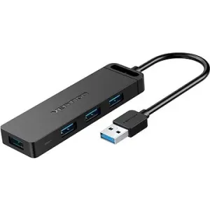 Vention 4-Port USB 3.0 Hub with Power Supply 0,5 m Schwarz