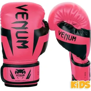 Venum ELITE BOXING GLOVES KIDS - EXCLUSIVE FLUO Kinder Boxhandschuhe, rosa, größe
