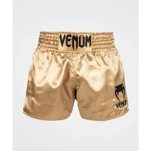 Venum CLASSIC MUAY THAI SHORTS Shorts für das Thai Boxen, golden, größe