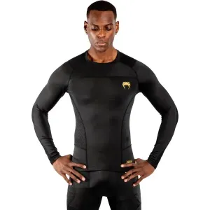 Venum G-FIT RASHGUARD Sport Shirt, schwarz, größe