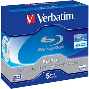 Verbatim BD-R 50GB Dual Layer 6x, 5 Stück/Karton