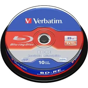 VERBATIM BD-RE SL 25 GB, 2x, Spindel 10 Stck