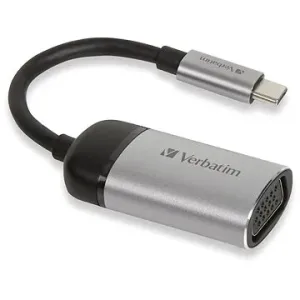 VERBATIM USB-C auf VGA ADAPTER - USB 3.1 GEN 1/ VGA, - 10 cm