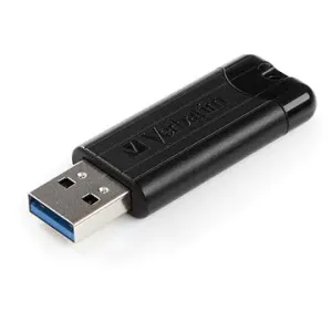 VERBATIM Flashdisk 32 GB USB 3.0 PinStripe USB Stick schwarz