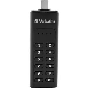 VERBATIM Keypad Secure Drive USB-C 128 GB USB 3.1