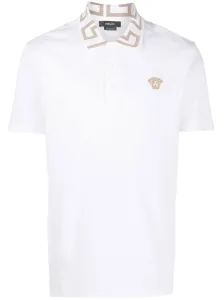 VERSACE - Greca Organic Cotton Polo Shirt #1533952