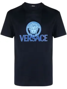 VERSACE - Logo Cotton T-shirt