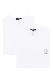VERSACE - Logo Organic Cotton T-shirt
