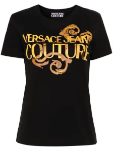 VERSACE JEANS COUTURE - Cotton T-shirt With Print #1554176