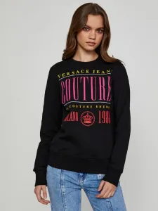 Versace Jeans Couture Rubber Sweatshirt Schwarz #666645