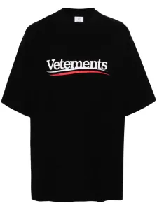 VETEMENTS - Logo Cotton T-shirt