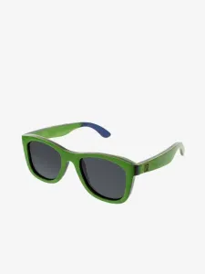 VEYREY Nerd Metasequoia Sunglasses Grün