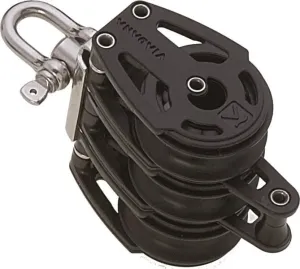 Viadana 38mm Composite Triple Block Swivel with Shackle and Becket