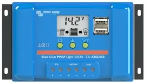 Victron Energy BlueSolar PWM-LCD 12/24V-5A #81335