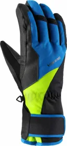 Viking Santo Gloves Black/Blue/Yellow 10 SkI Handschuhe