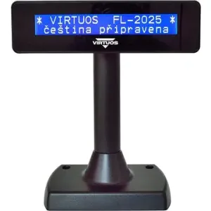 Virtuos LCD FL-2025MB 2 x 20 - schwarz