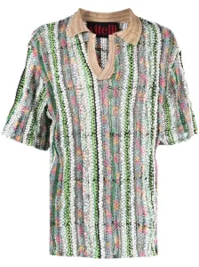 VITELLI - Linen Blend Cotton Polo Shirt #1232283