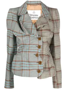 VIVIENNE WESTWOOD - Tailored Checked Jacket