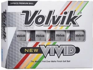 Volvik Vivid 2020 Golf Balls White