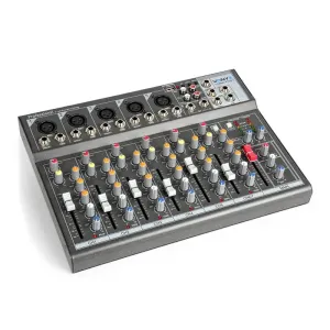 Vonyx VMM-F701 Mischpult 5x Mono Mikrofon-/Line-In Stereo Line Ein-/Ausgang