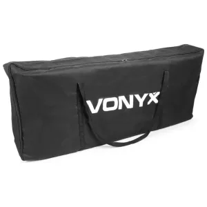 Vonyx DJ-Deck-Stand Transporttasche 103x46x16cm (BxHxT) Dj Equipment schwarz