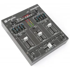 Vonyx STM-2270 2-Kanal-Mixer Bluetooth USB SD MP3 FX
