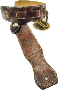 Wambooka Nativo Custom Ledergurte für Gitarren Brown Leather #66951