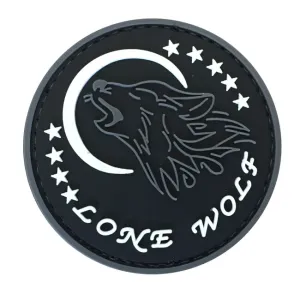 WARAGOD Lone wolf PVC Applikation