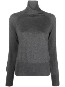 WILD CASHMERE - Silk And Cashmere Blend Turtleneck Sweater #1360662