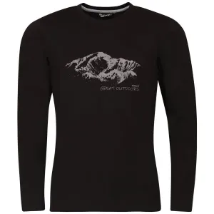 Willard TRAK Herrenshirt, schwarz, veľkosť XL