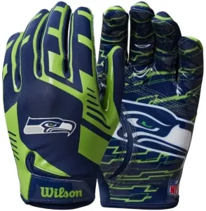 Wilson Youth NFL Stretch Fit Receivers Gloves Seattle Seahawks