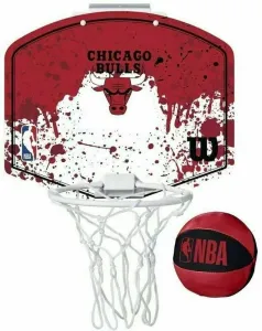 Wilson NBA MINI HOOP BULLS Mini Basketballkorb, rot, größe