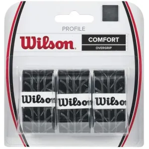 Wilson PROFILE OVERGRIP Tennisschläger Griffband, schwarz, veľkosť os