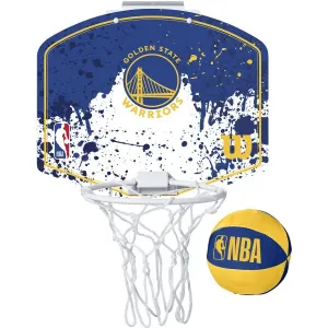 Wilson NBA MINI HOOP WARRIORS Mini Basketballkorb, blau, größe