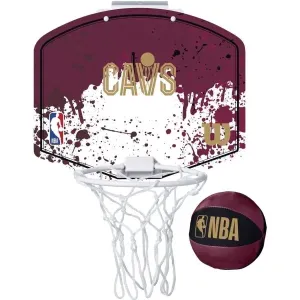 Wilson NBA TEAM MINI HOOP CLE CAVS Mini Basketballkorb, weinrot, größe