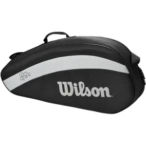 Wilson FEDERER TEAM 3 Tennistasche, schwarz, größe os