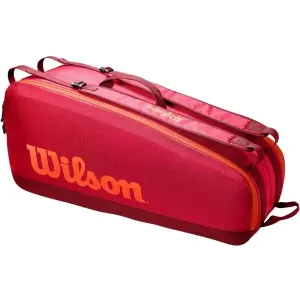 Wilson TOUR 6 Tennistasche, rot, größe