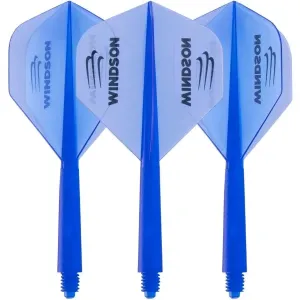 Windson ASTIX M Plastik Flights mit Schutzkappe, blau, größe