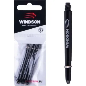 Windson Nylon SHAFT MEDIUM 3 KS Satz Ersatz-Handstücke aus Nylon, schwarz, größe