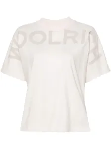 WOOLRICH - Logo Cotton T-shirt