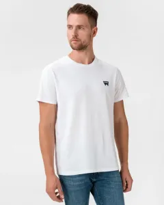 Wrangler Sign Off T-Shirt Weiß #673030