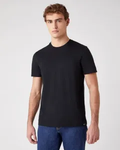 Wrangler T-Shirt 2 Stk Schwarz