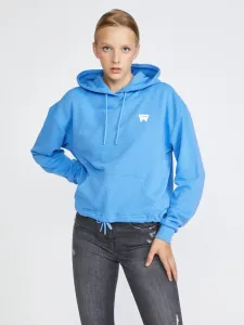 Wrangler Drawcord Sweatshirt Blau