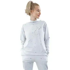 XISS SPLASHED Damen Sweatshirt, grau, veľkosť S/M