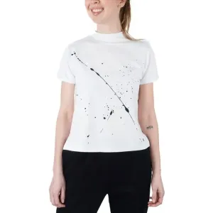 XISS SPLASHED Damenshirt, weiß, größe #1163702