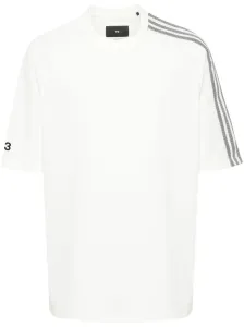 Y-3 - Logo Cotton Blend T-shirt