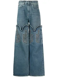 Y/PROJECT - Cowboy Cuff Denim Jeans